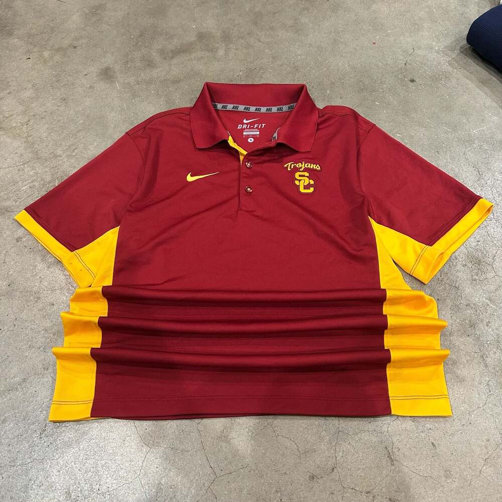 Nike USC Trojans Dri-Fit Performance Polo Shirt